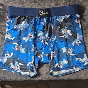 Disney Boxer Briefs - Blue with Stitch Design